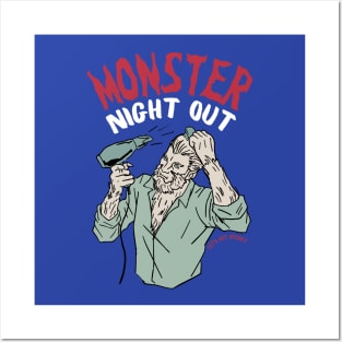 Monster Nightout Halloween Party Posters and Art